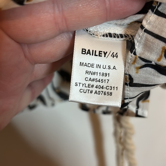 Bailey/44 Anthropologie Juniper Monkey Print Rope Tie Halter Top XSmall - Picture 6 of 8